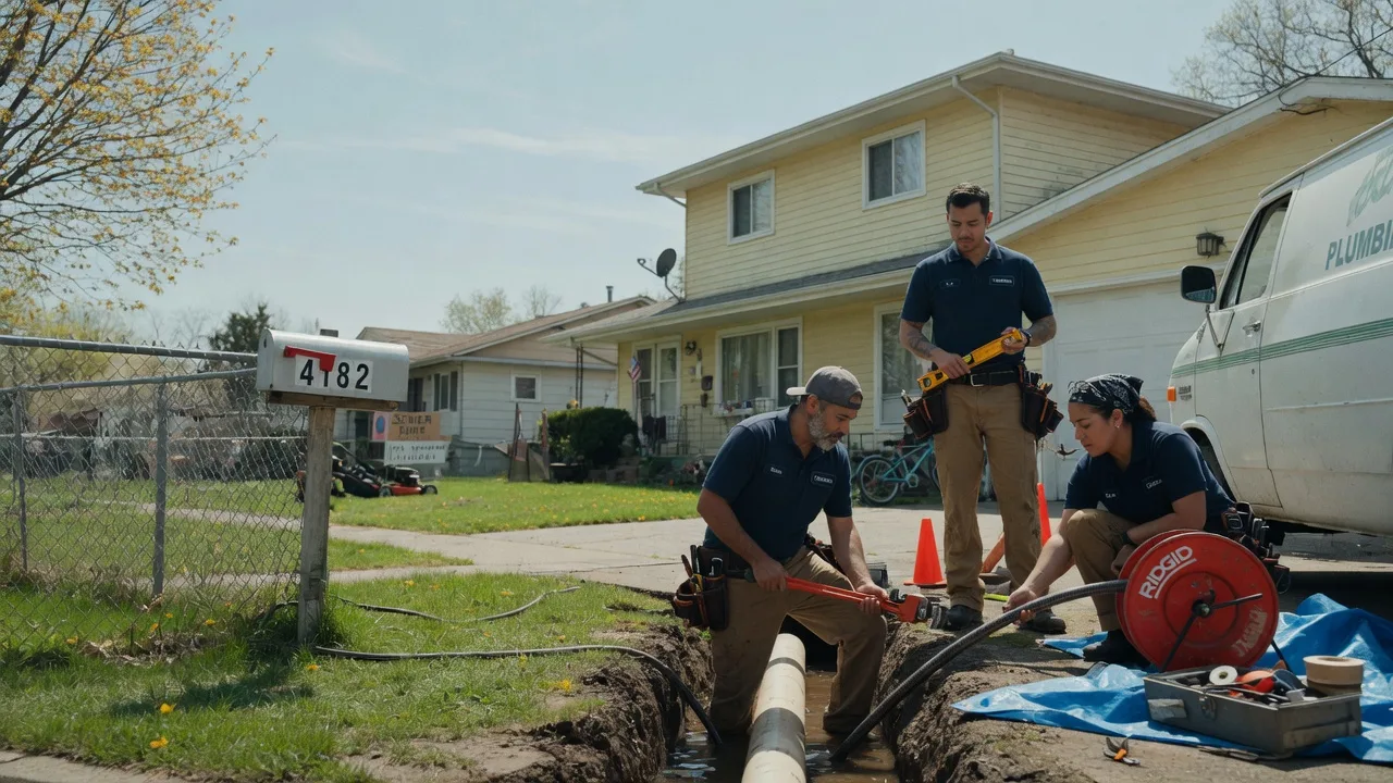 Gas Line Repair in Papineau, IL near me